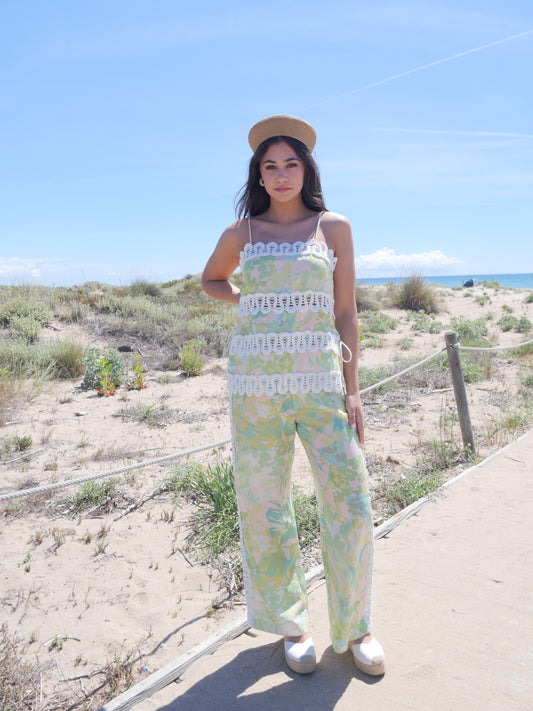 Conjunto top y pantalón Maui