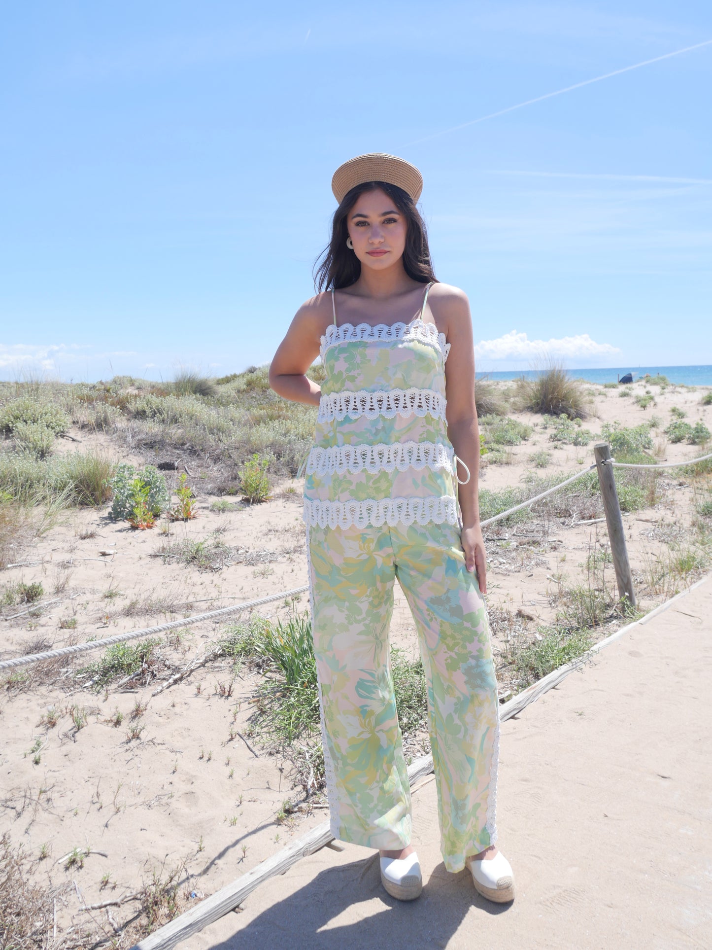 Conjunto top y pantalón Maui