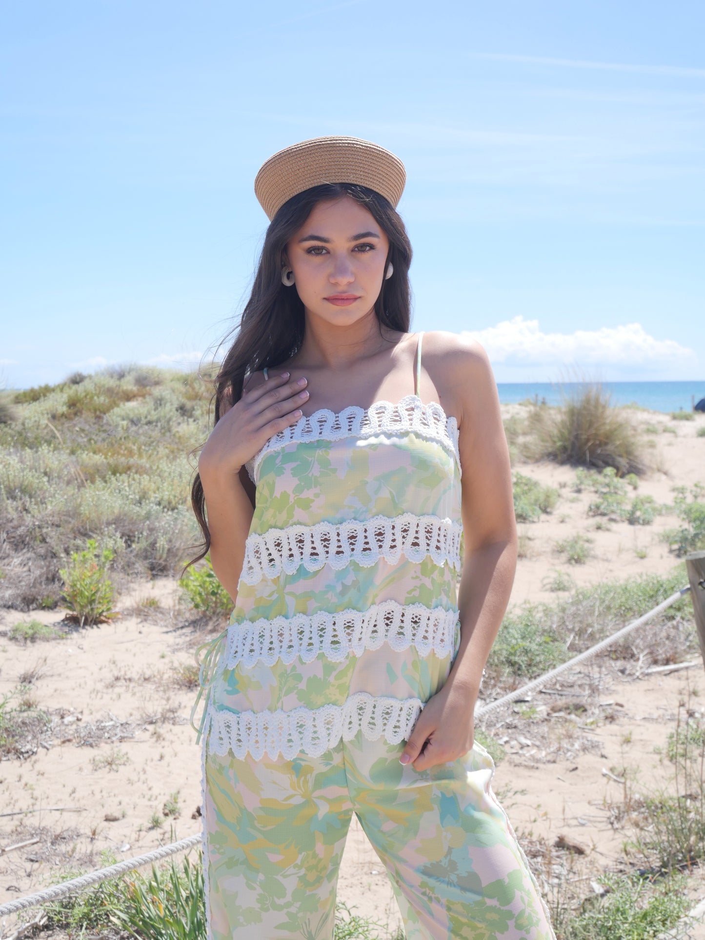 Conjunto top y pantalón Maui