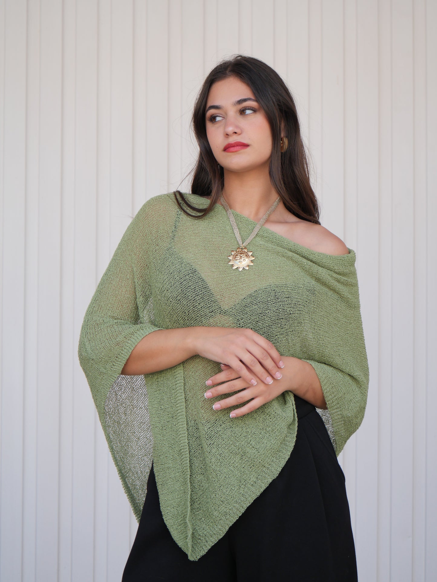 Poncho punto Zahara